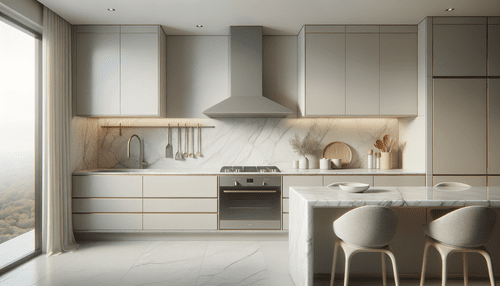 Contemporary kitchen interior