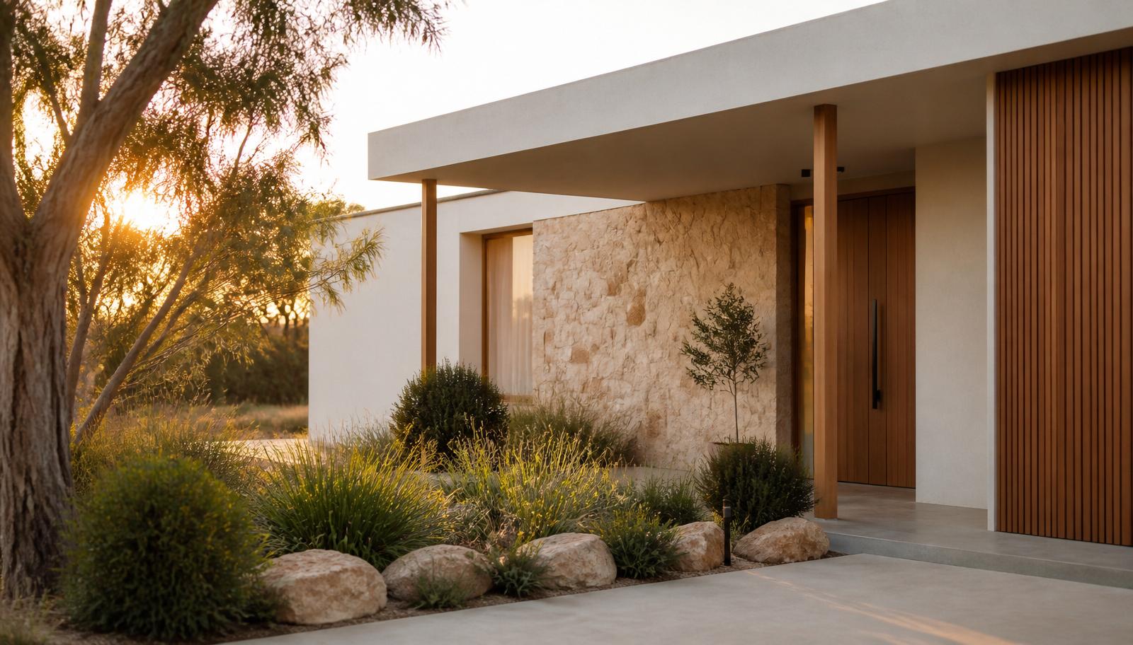 Modern Australian home exterior